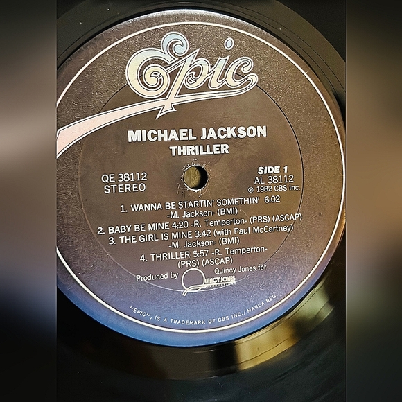 Michael Jackson 1982 "Thriller" Master Pressing 12" Vinyl LP Gatefold VERY RARE - Picture 8 of 10